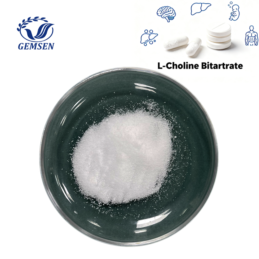 Choline Supplement 99% L-Choline Bitartrate for Acid Regulator CAS 87-67-2