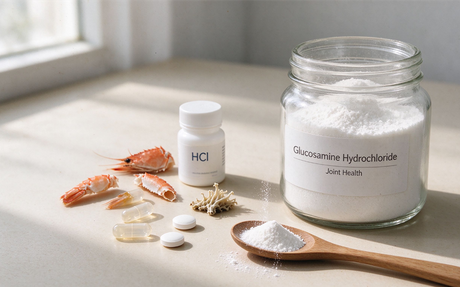 Glucosamine Hydrochloride Source and Usage.png